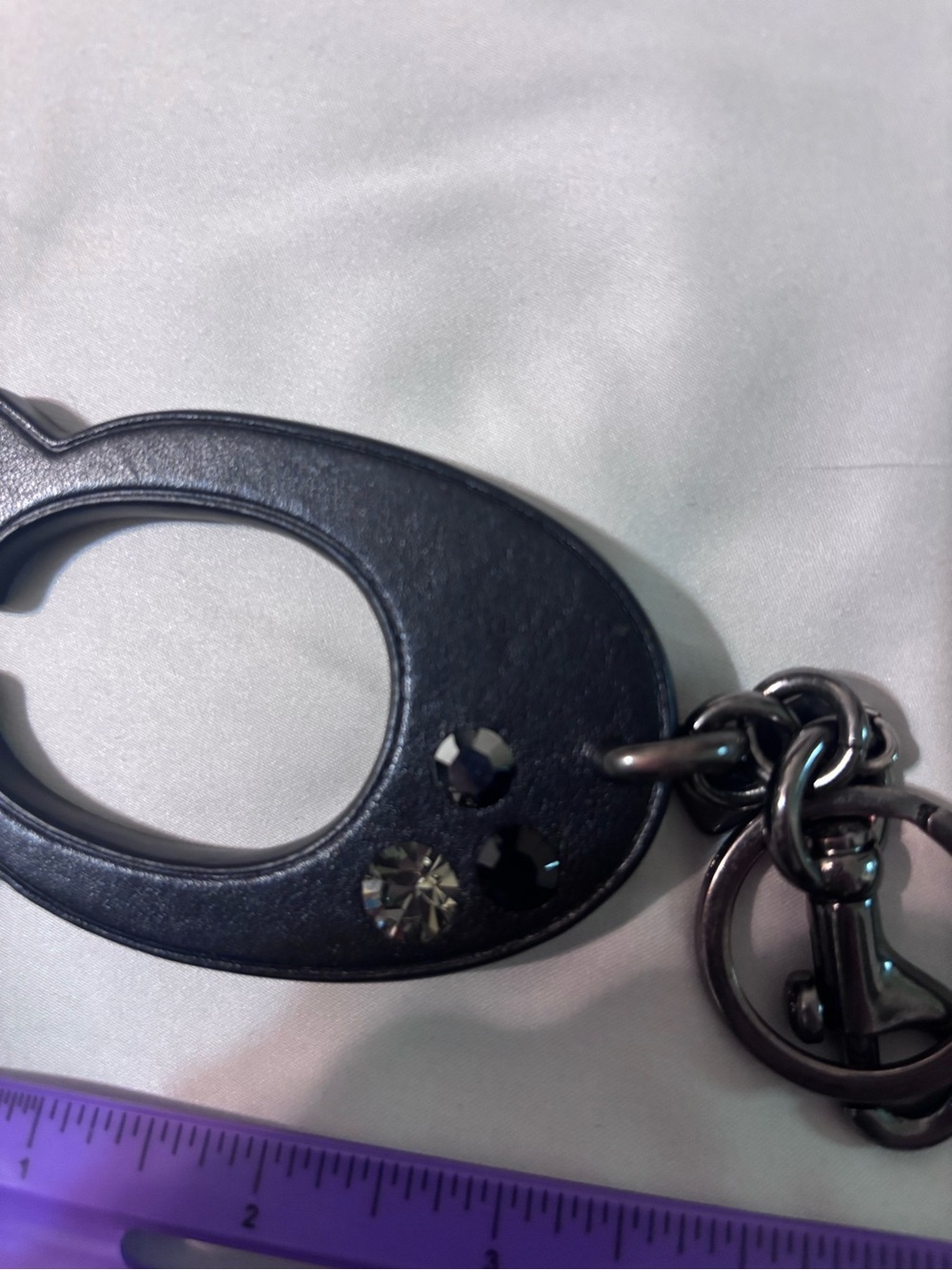 Coach Big C Keychain - Picture 3 of 3